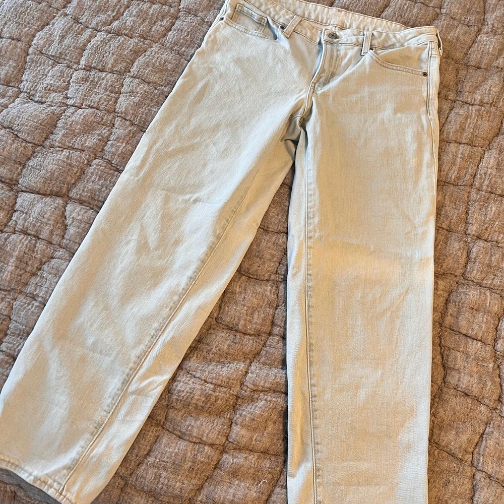 Old Navy Women's Flare & Wide Leg Jeans - Light Denim